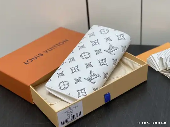 Official oldcobbler VUITTON WALLET-10*19*2cm LOUIS BRAZZA 0629